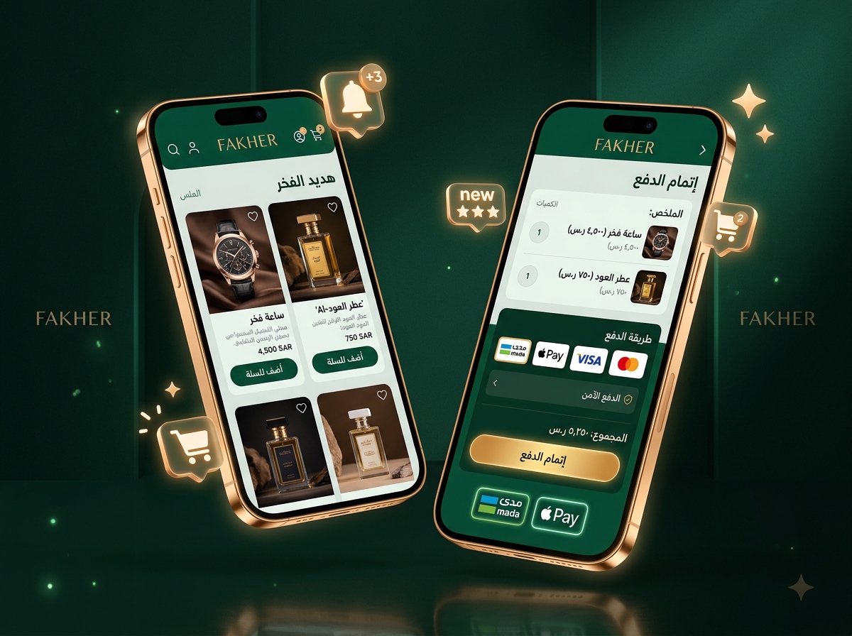 تطبيقات الجوال ومتاجر البيع